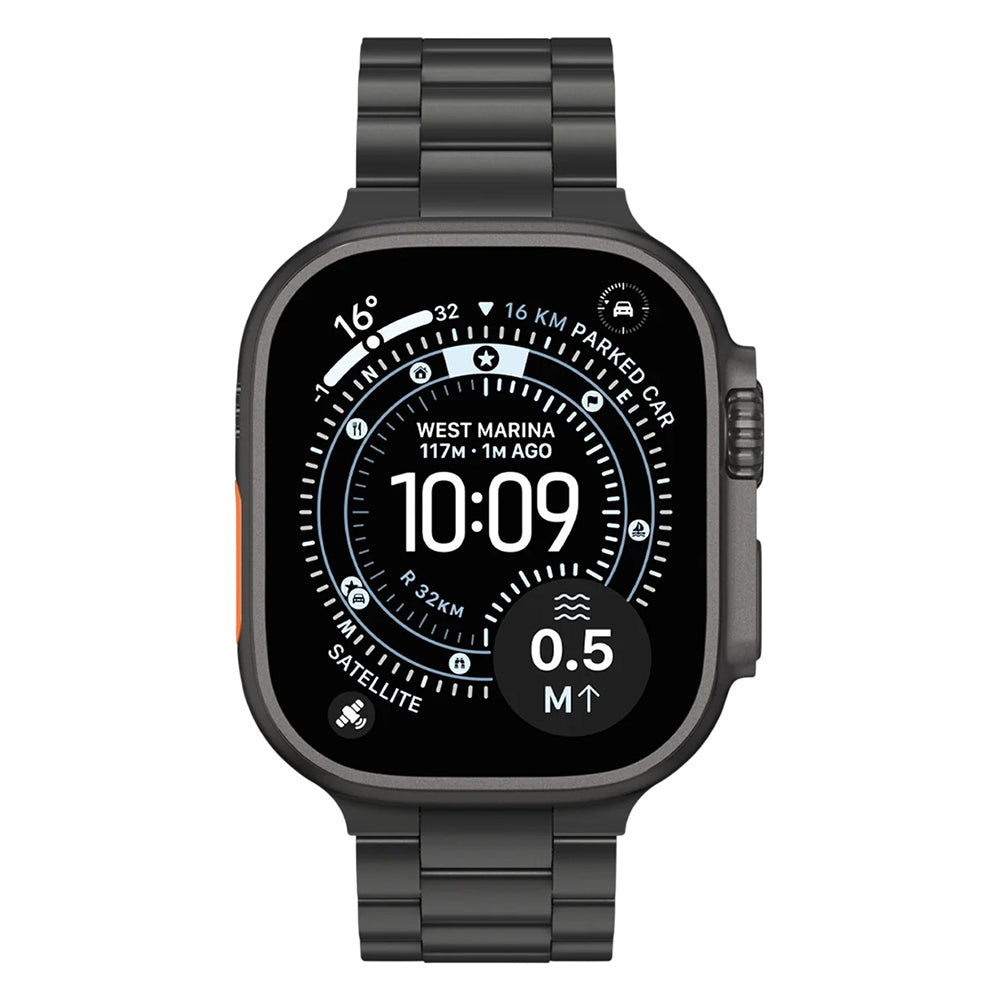 Spigen Modern Fit rem for Apple Watch 49mm / 46mm / 45mm / 44mm / 42mm-serien, svart AMP11577