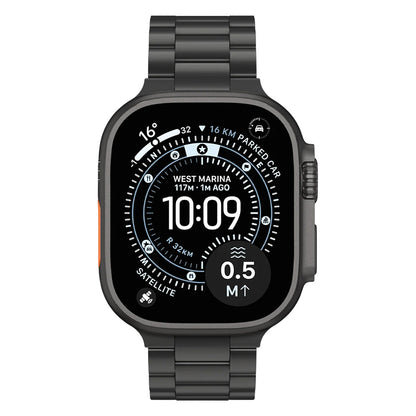 Spigen Modern Fit rem for Apple Watch 49mm / 46mm / 45mm / 44mm / 42mm-serien, svart AMP11577
