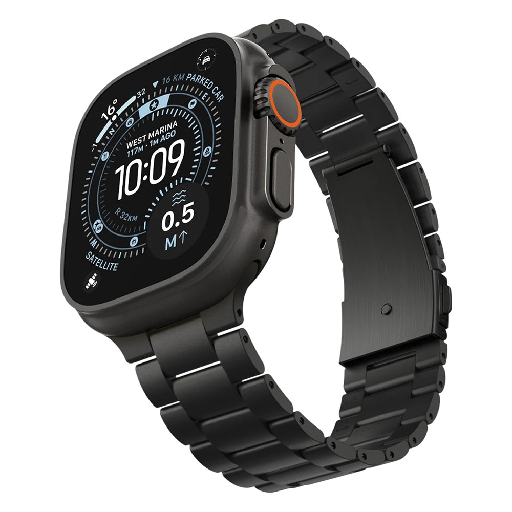 Spigen Modern Fit rem for Apple Watch 49mm / 46mm / 45mm / 44mm / 42mm-serien, svart AMP11577
