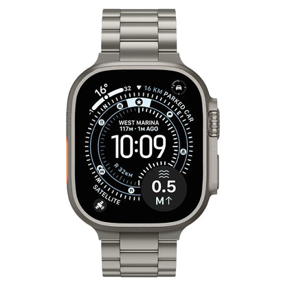 Spigen Modern Fit Titanium-rem for Apple Watch 49 mm / 46 mm / 45 mm / 44 mm Series, grå AMP09105