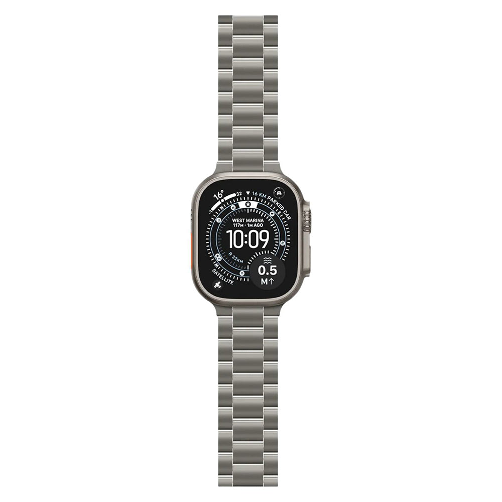 Spigen Modern Fit Titanium-rem for Apple Watch 49 mm / 46 mm / 45 mm / 44 mm Series, grå AMP09105