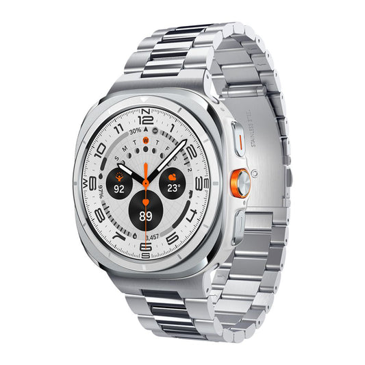 Spigen Modern Fit rem for Samsung Galaxy Watch Ultra Series, Sølv AMP08823