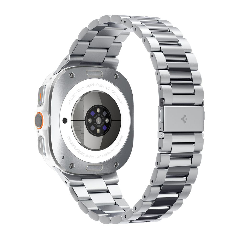 Spigen Modern Fit rem for Samsung Galaxy Watch Ultra Series, Sølv AMP08823