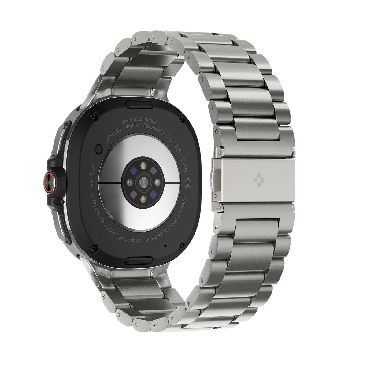 Spigen Modern Fit rem for Samsung Galaxy Watch9 / Watch8 / Watch8 Classic Series, grå AMP10122