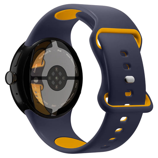 Spigen Nano Pop rem for Google Pixel Watch 45mm-serien, Marineblå AMP09490