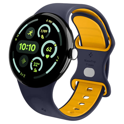 Spigen Nano Pop rem for Google Pixel Watch 45mm-serien, Marineblå AMP09490
