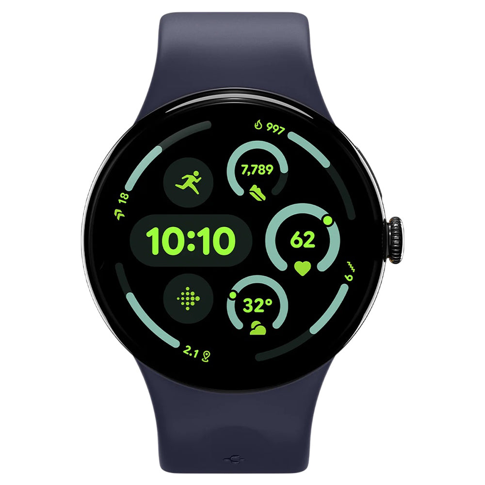 Spigen Nano Pop rem for Google Pixel Watch 45mm-serien, Marineblå AMP09490