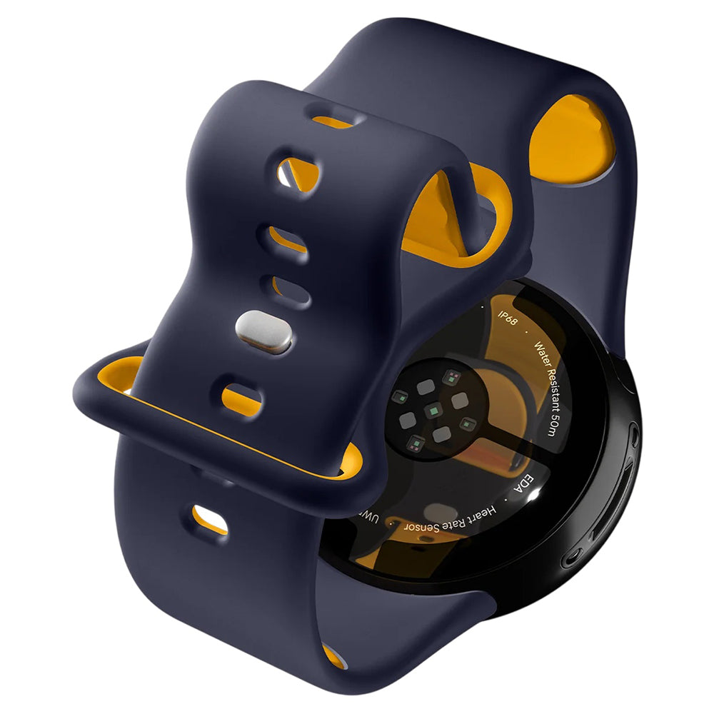Spigen Nano Pop rem for Google Pixel Watch 45mm-serien, Marineblå AMP09490