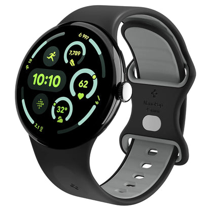 Spigen Nano Pop rem for Google Pixel Watch 45mm-serien, svart AMP09491
