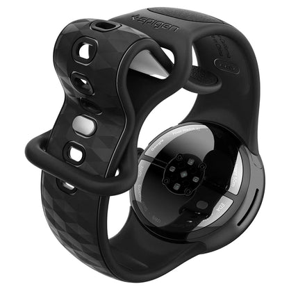 Spigen Parallax rem for Google Pixel Watch 45mm-serien, matt svart AMP10192