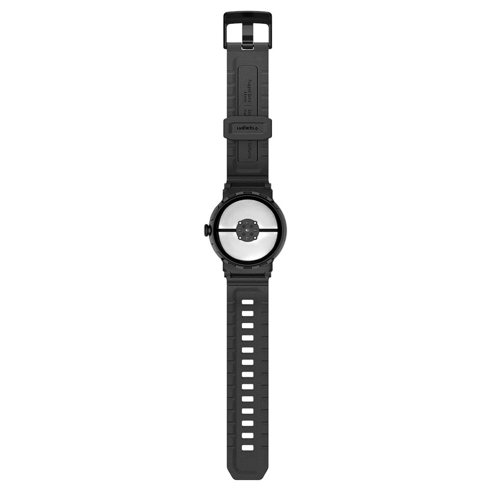 Spigen Rugged rem for Google Pixel Watch 45mm-serien, svart AMP07600