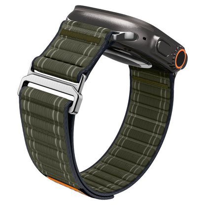 Spigen WBF0 reim for Apple Watch 49mm / 46mm / 45mm / 44mm Series, Grønn