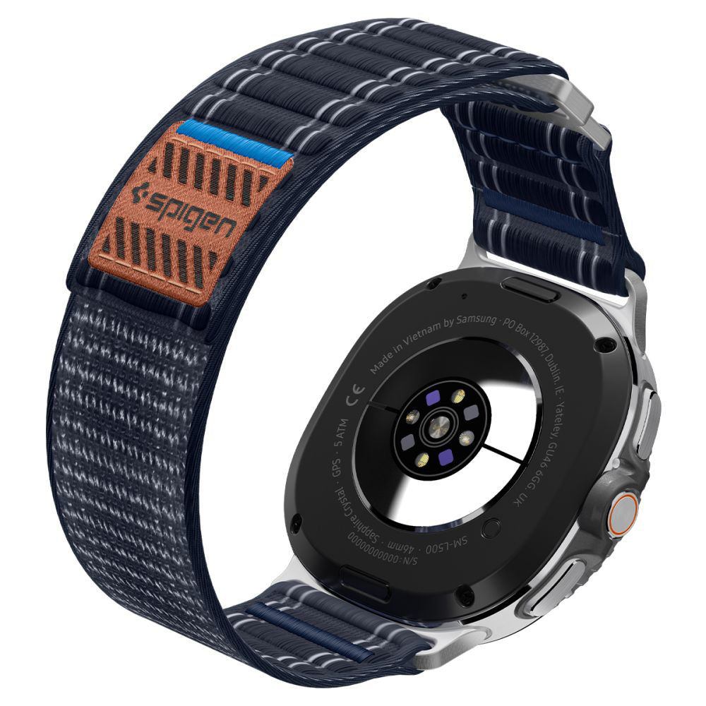 Spigen WBF0 reim for Samsung Galaxy Watch8 / Watch8 Classic Series, Marineblå