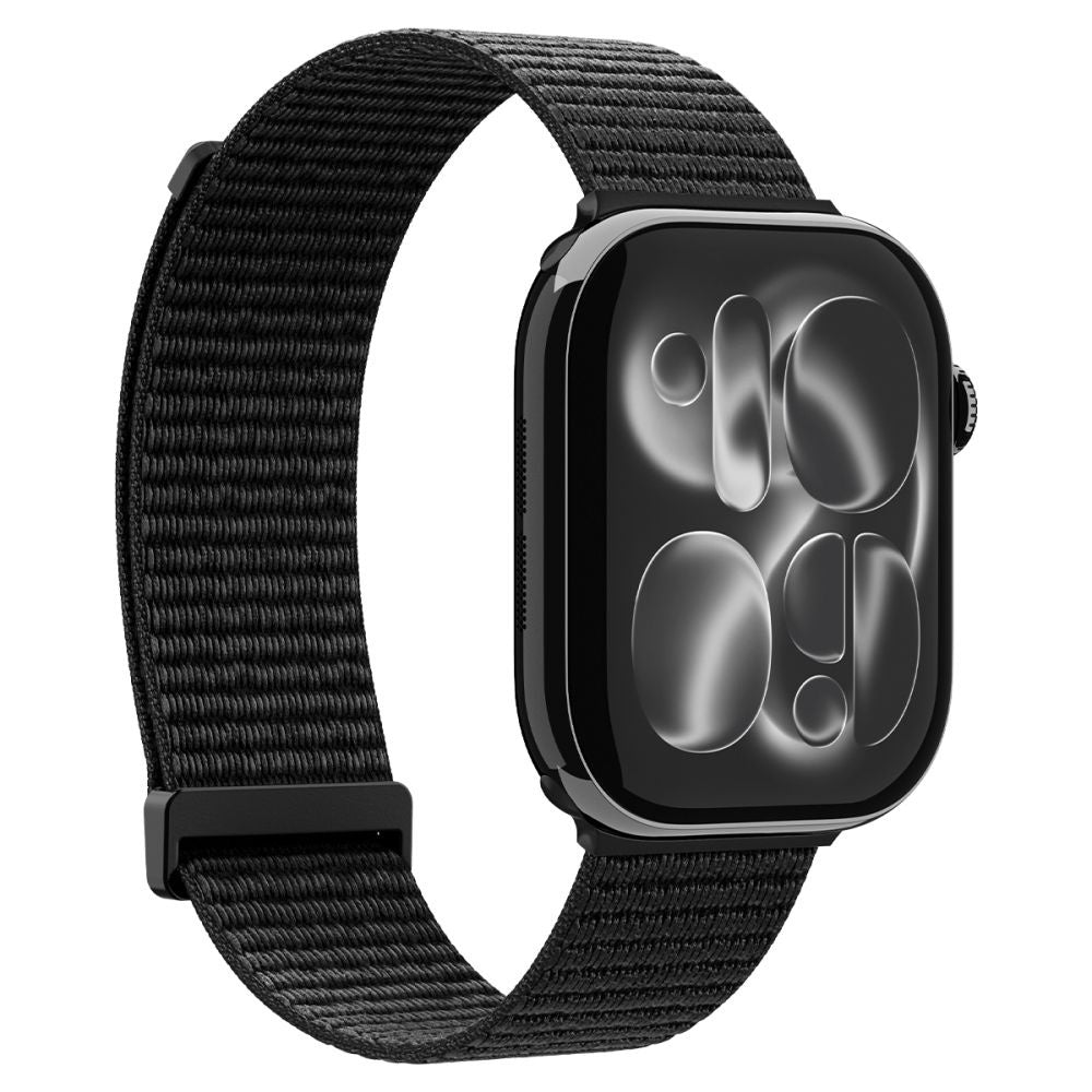 Spigen WBF01 rem for Apple Watch 49mm / 46mm / 45mm / 44mm-serien, svart AMP11833