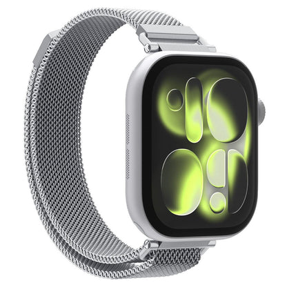 Spigen WBM4 rem for Apple Watch 42mm / 41mm / 40mm-serien, sølv AMP10498