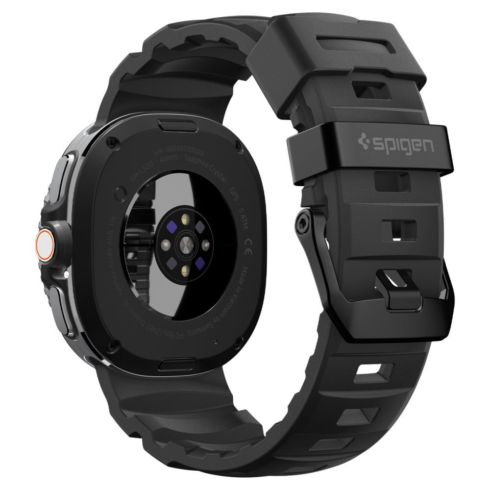 Spigen WBS2 reim for Samsung Galaxy Watch8 / Watch8 Classic Series, Svart AMP10151
