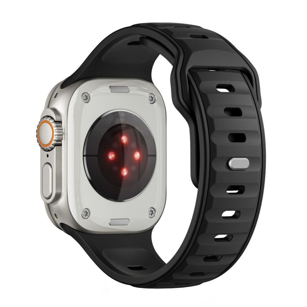 Tech-Protect Iconband Line reim for Apple Watch 49mm / 46mm / 45mm / 44mm Series, Svart