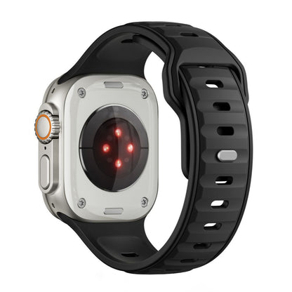Tech-Protect Iconband Line reim for Apple Watch 49mm / 46mm / 45mm / 44mm Series, Svart