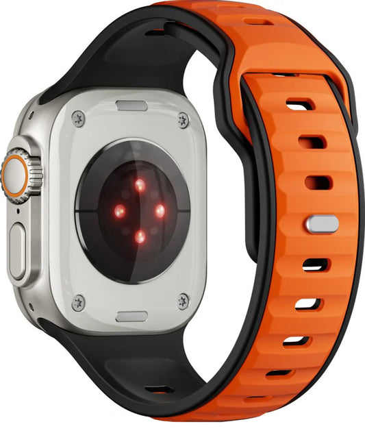 Tech-Protect Iconband Line reim for Apple Watch 49mm / 46mm / 45mm / 44mm Series, Oransje