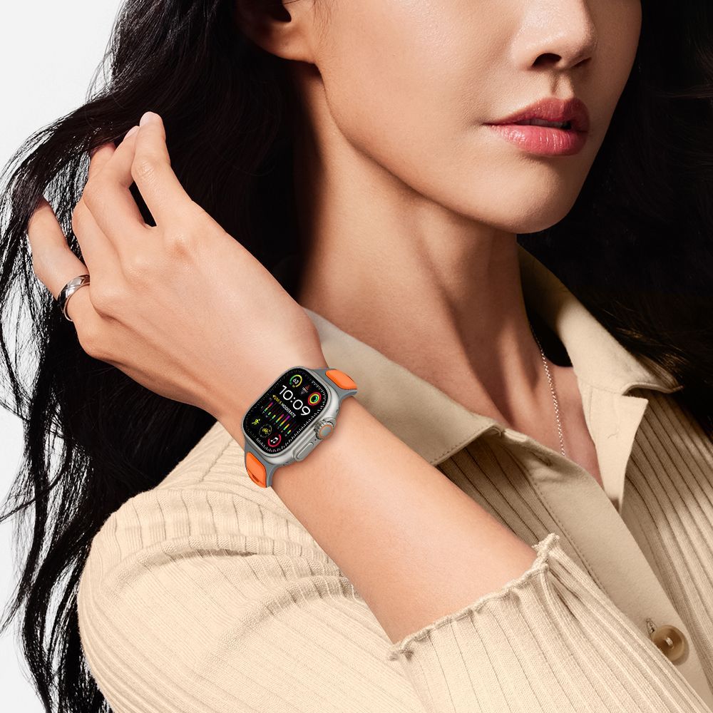 Tech-Protect Iconband Line reim for Apple Watch 49mm / 46mm / 45mm / 44mm Series, Svart
