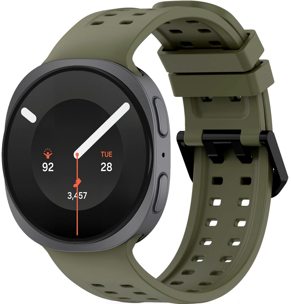 Tech-Protect Silicone Air-rem for Samsung Galaxy Watch9 / Watch8 / Watch8 Classic-serien, grønn