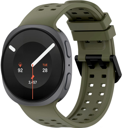 Tech-Protect Silicone Air-rem for Samsung Galaxy Watch9 / Watch8 / Watch8 Classic-serien, grønn