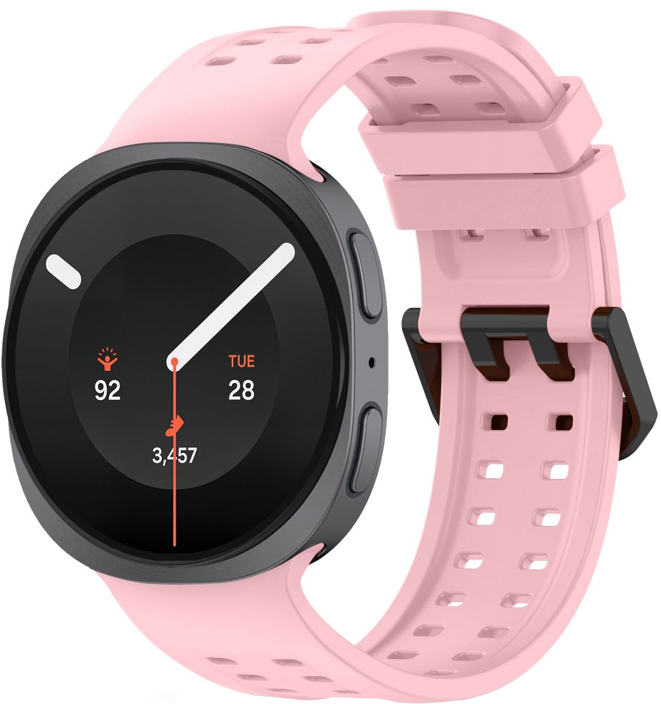 Tech-Protect Silicone Air-rem for Samsung Galaxy Watch9 / Watch8 / Watch8 Classic-serien, Rosa