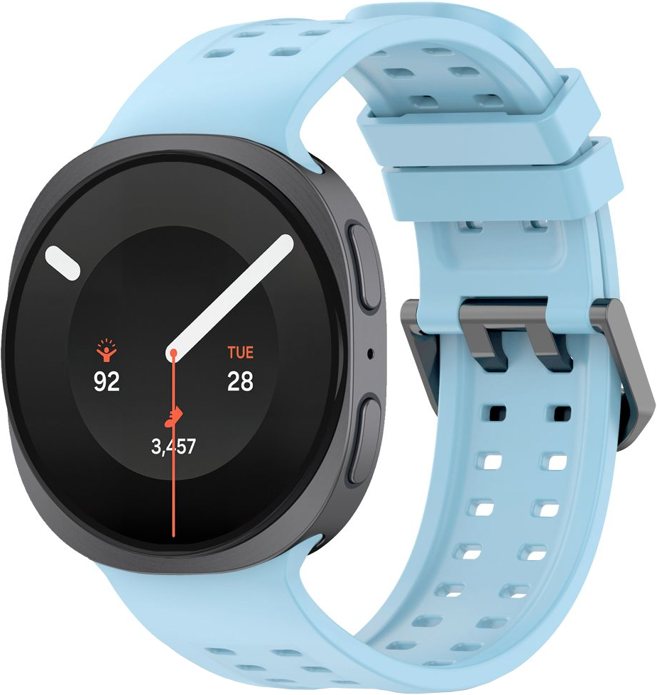 Tech-Protect Silicone Air-rem for Samsung Galaxy Watch9 / Watch8 / Watch8 Classic-serien, Blå