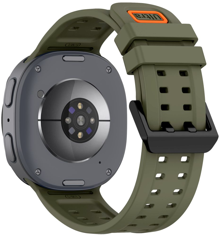 Tech-Protect Silicone Air-rem for Samsung Galaxy Watch9 / Watch8 / Watch8 Classic-serien, grønn