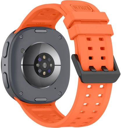 Tech-Protect Silicone Air-rem for Samsung Galaxy Watch9 / Watch8 / Watch8 Classic-serien, Oransje