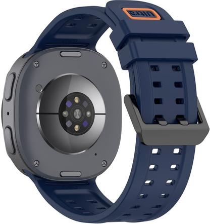 Tech-Protect Silicone Air-rem for Samsung Galaxy Watch9 / Watch8 / Watch8 Classic Series, Marineblå