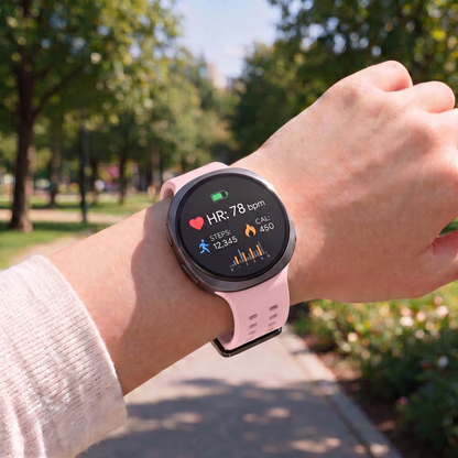 Tech-Protect Silicone Air-rem for Samsung Galaxy Watch9 / Watch8 / Watch8 Classic-serien, Rosa