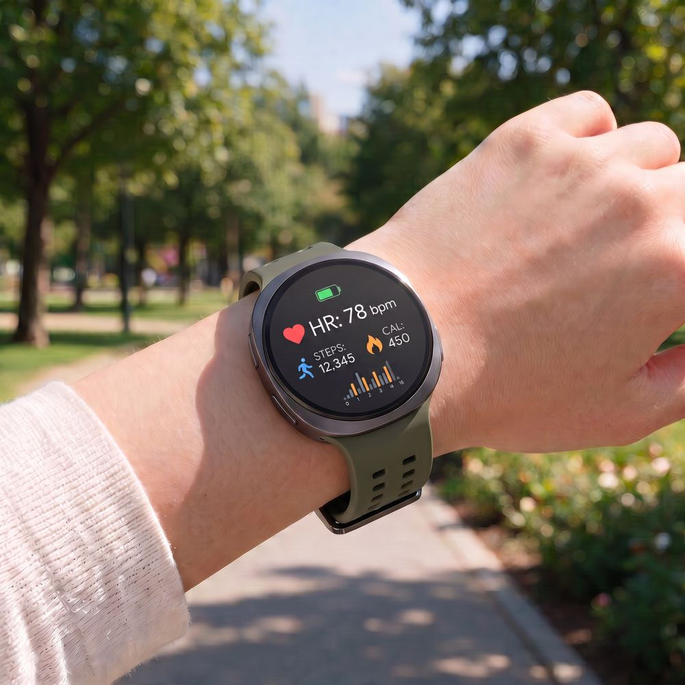 Tech-Protect Silicone Air-rem for Samsung Galaxy Watch9 / Watch8 / Watch8 Classic-serien, grønn