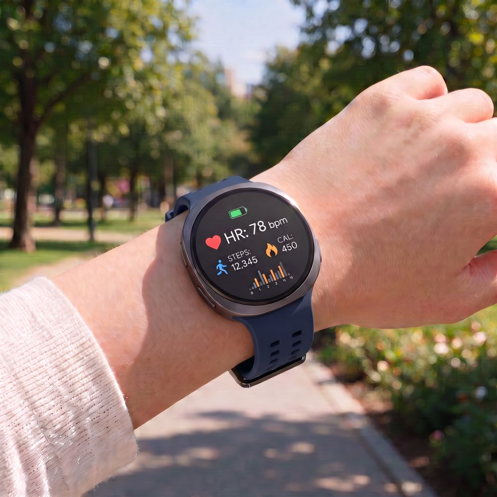 Tech-Protect Silicone Air-rem for Samsung Galaxy Watch9 / Watch8 / Watch8 Classic Series, Marineblå