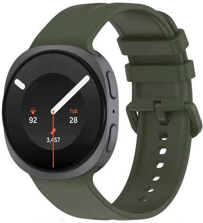 Tech-Protect Silicone Evo rem for Samsung Galaxy Watch9 / Watch8 / Watch8 Classic-serien, grønn