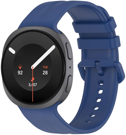 Tech-Protect Silicone Evo rem for Samsung Galaxy Watch9 / Watch8 / Watch8 Classic-serien, marineblå
