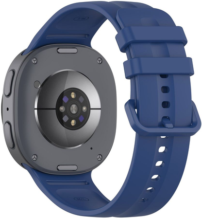 Tech-Protect Silicone Evo rem for Samsung Galaxy Watch9 / Watch8 / Watch8 Classic-serien, marineblå