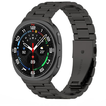 Tech-Protect Stainless reim til Samsung Galaxy Watch8 / Watch8 Classic Series, Svart