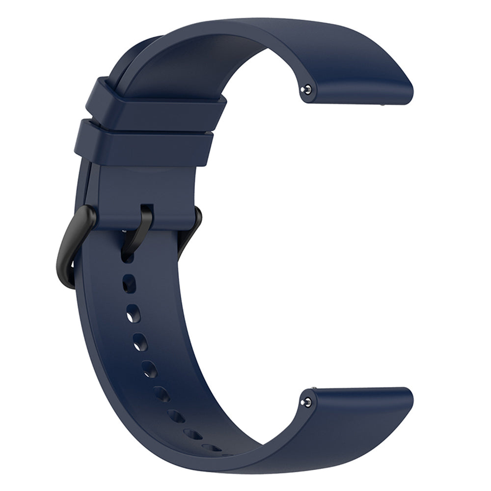 Techsuit W001 reim for Samsung Galaxy Watch / Huawei Watch Series, 20mm, Mørkeblå