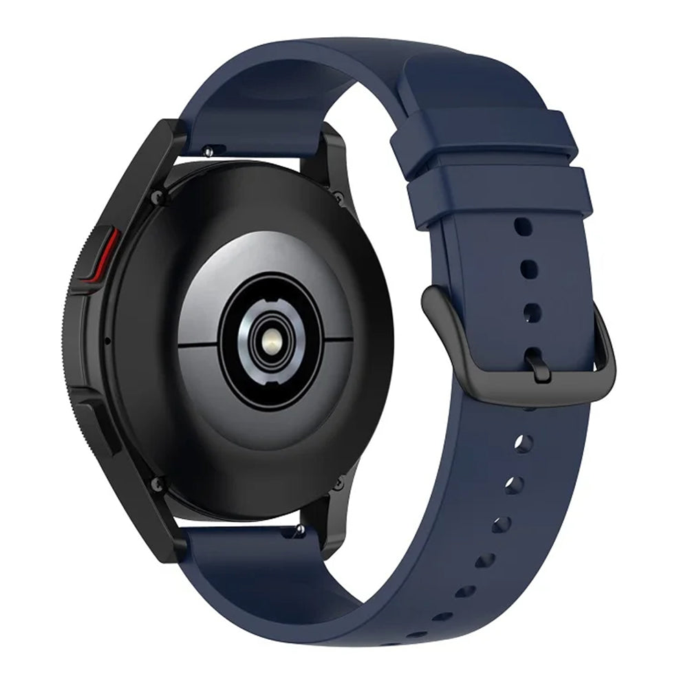 Techsuit W001 reim for Samsung Galaxy Watch / Huawei Watch Series, 20mm, Mørkeblå