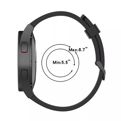 Techsuit W002 reim for Samsung Galaxy Watch / Huawei Watch Series, 20mm, Svart