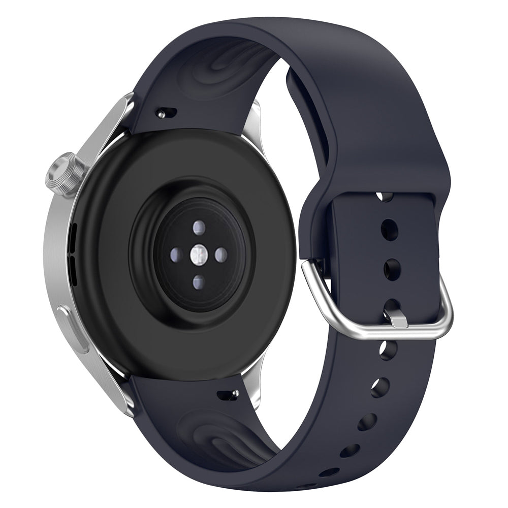 Techsuit W003 reim for Huawei Watch / Xiaomi Watch Series, 22mm, Marineblå