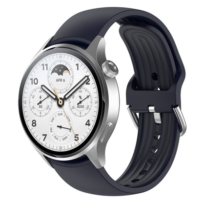 Techsuit W003 reim for Huawei Watch / Xiaomi Watch Series, 22mm, Marineblå