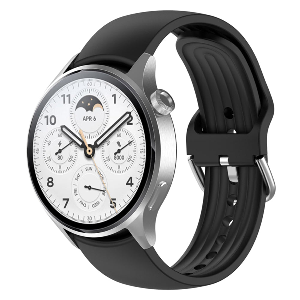 Techsuit W003 reim for Huawei Watch / Xiaomi Watch Series, 22mm, Svart