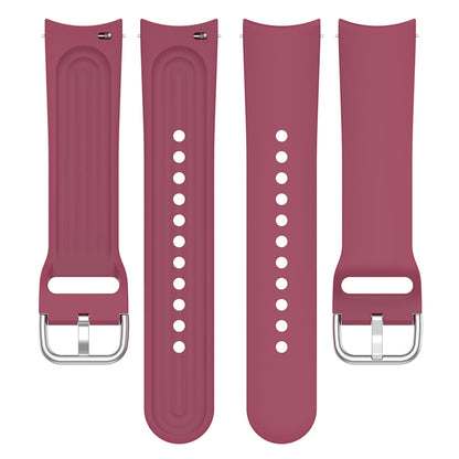 Techsuit W003 reim for Huawei Watch / Xiaomi Watch Series, 22mm, Mørkerød