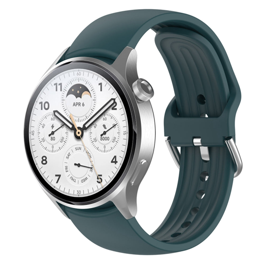 Techsuit W003 reim for Huawei Watch / Xiaomi Watch Series, 22mm, Grønn