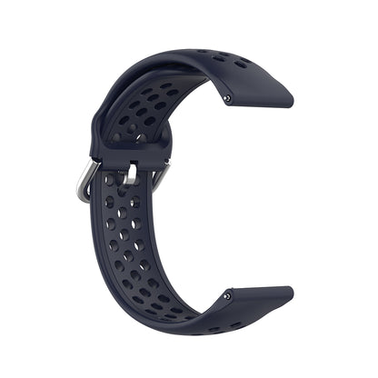 Techsuit W004 reim for Samsung Galaxy Watch / Huawei Watch Series, 22mm, Mørkeblå