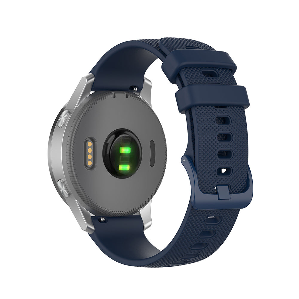 Techsuit W006 reim for Huawei Watch / Garmin Watch Series, 18mm, Blå