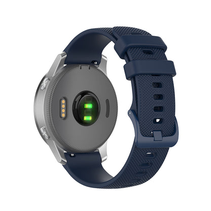 Techsuit W006 reim for Huawei Watch / Garmin Watch Series, 18mm, Blå