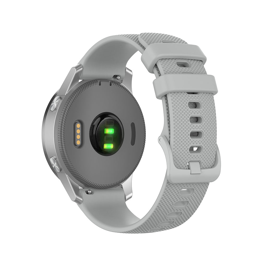 Techsuit W006 reim for Huawei Watch / Garmin Watch Series, 18mm, Grå
